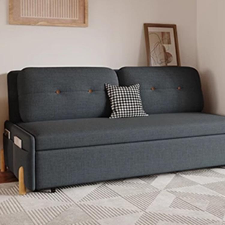 シリコンフィル使用!快適な座り心地の多層板製ソファー - 綿麻カバーのオシャレなデザイン fsx-5128