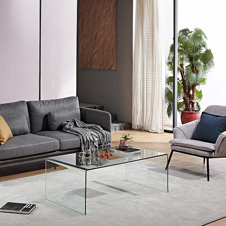 おしゃれな強化ガラス製ティーテーブル | モダンデザインのリビングルーム家具 bd-4560