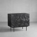 高品質チーク多層板キャビネット - モダンでスタイリッシュな収納ソリューション hsxz-2201