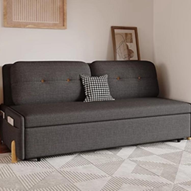 シリコンフィル使用!快適な座り心地の多層板製ソファー - 綿麻カバーのオシャレなデザイン fsx-5128