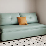 高級シリコンフィル使用?多層板構造のエアレザーソファー - 快適な座り心地でスタイリッシュなリビング空間を演出! fsx-5129