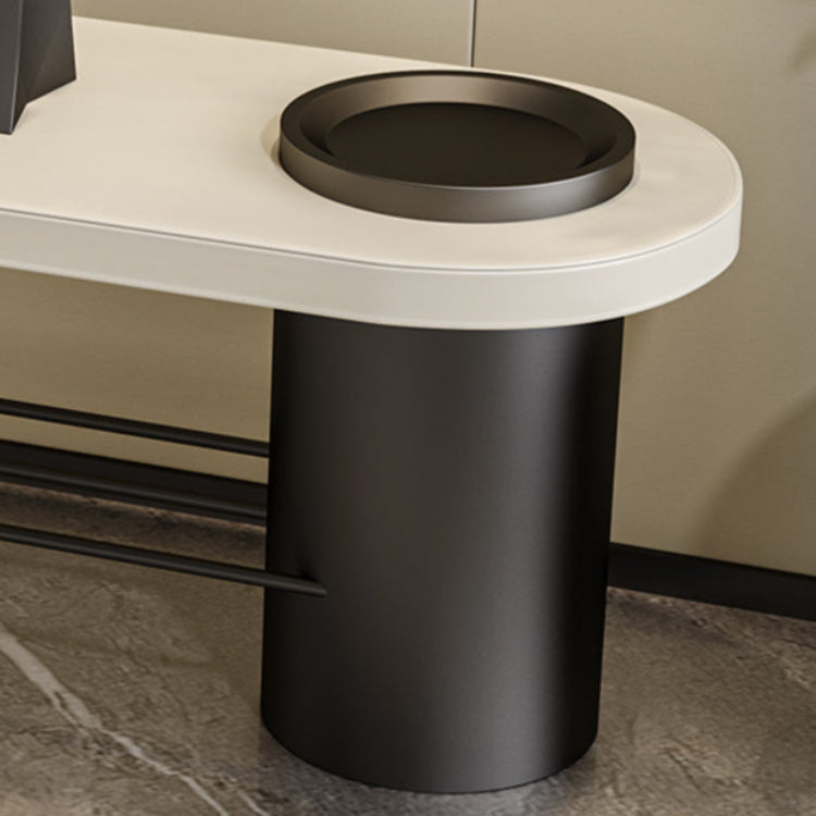 エアレザー製スツール | おしゃれで快適なインテリアアイテム | 多用途デザイン fel-3070