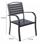 ガーデンテーブル セット 5点セット チェア おしゃれ コンパクト アウトドア バルコニー ガーデンファニチャーセット zy-034