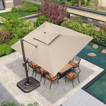 パラソル ガーデンパラソル パラソルセット 大きめ 日除け 雨ざらし パラソル スタンドパラソル zy-127-2