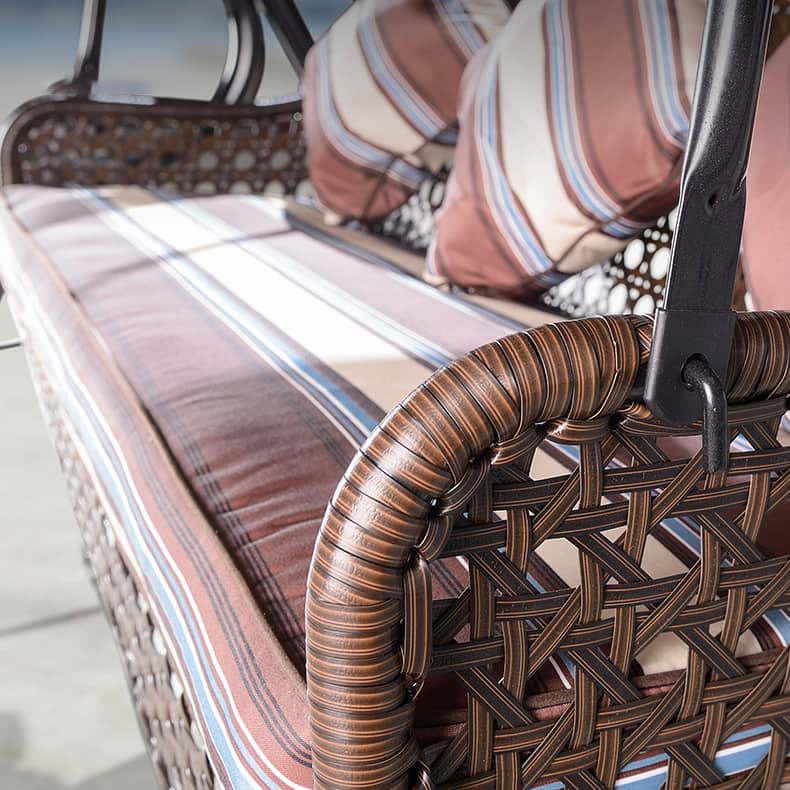 ブランコ スウィングベンチ 椅子 チェア 屋根付き シェード付き クッション付き ベンチ ガーデンファニチャー ガーデン スウィング zy-026