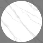 アッシュ材とセラミックのエレガントなラウンドテーブル - モダンなインテリアの中心に! fjx-2671