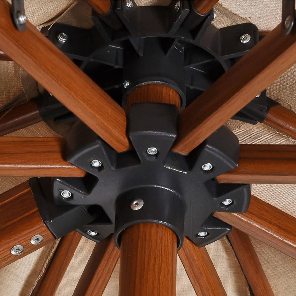 パラソル ガーデンパラソル 2層式 ベースセット スタンドタイプ 日よけ 大型 パラソル テラス アウトドア用品zy-55