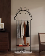 ユニークなデザイン!大理石製ハンガーラックでお部屋を魅了 hsj-2267