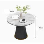 高級感あふれる天然大理石天板×合成皮革脚のセンターテーブル 洗練されたリビング空間に最適 hyq-4429