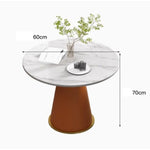 高級感あふれる天然大理石天板×合成皮革脚のセンターテーブル 洗練されたリビング空間に最適 hyq-4429