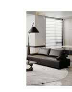 高品質 ソファー 木製フレーム&MDF 多機能合皮フェイクレザーソファ fsmy-399