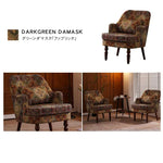 北欧ヴィンテージ風 一人掛けソファ クッション付き 一人暮らし向けdlo-002