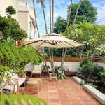 パラソル ガーデンパラソル 2層式 ベースセット スタンドタイプ 日よけ 大型 パラソル テラス アウトドア用品zy-55