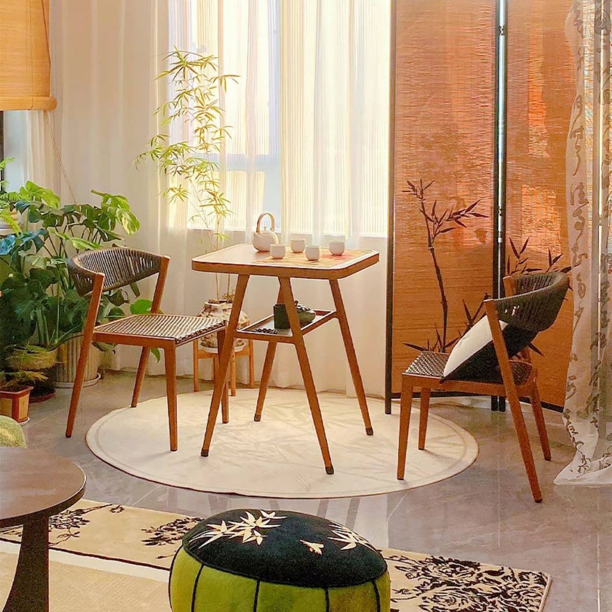 ガーデンテーブル 3点セット ガーデンチェア ガーデンファニチャー 椅子 コンパクト ガーデニング ベランダ おしゃれ 室内 zy-041