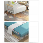 無垢材使用のエレガントな綿麻ソファー - 快適さとスタイルを追求 fyj-1246