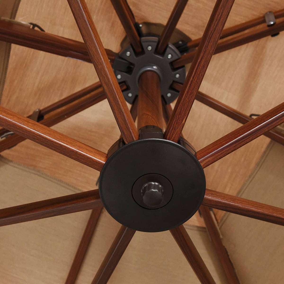 パラソル ガーデンパラソル 2層式 ベースセット スタンドタイプ 日よけ 大型 パラソル テラス アウトドア用品zy-55