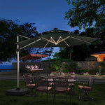 パラソル ベース付き ガーデンパラソルセット 日よけ ガーデンパラソル パラソル 日傘 アウトドア zy-025-2