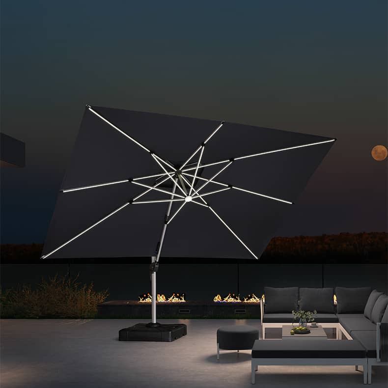 パラソル ベース付き ガーデンパラソルセット 日よけ ガーデンパラソル パラソル 日傘 アウトドア zy-025-2