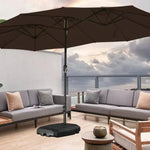 アウトドアパラソル 大型 庭院用 バルコニー ガーデン UVカット ローマ風 0001-parasol