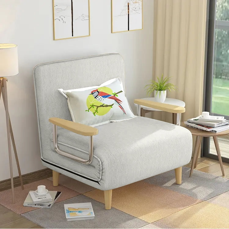 無垢材使用のエレガントな綿麻ソファー - 快適さとスタイルを追求 fyj-1246