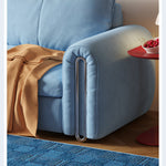 ソファベッド 布製 バウハウスデザイン スライド式 160cm?220cm ワイド対応 リビング用 モダン 高級感 mgj-1162