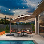 パラソル ガーデンパラソル 2層式 ベースセット スタンドタイプ 日よけ 大型 パラソル テラス アウトドア用品zy-55