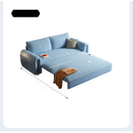 ソファベッド 布製 バウハウスデザイン スライド式 160cm?220cm ワイド対応 リビング用 モダン 高級感 mgj-1162