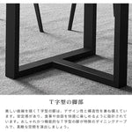 テーブル グレー セラミック スチール 9513-603hs