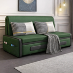 ソファベッド ソファ おしゃれ【幅82/102/122/152/182cm 収納付き・収納なし】北欧風 多サイズ ソファベッド エアレザー 1人掛け・2人掛け・3人掛け グリーン/ベージュ/イエロー/ライトブルー/ライトグレー/ダークブルー fdh-4761