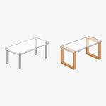 高級チェリー材テーブル|天然木の美しさをお届け Hersa-1623