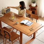 【高級感&耐久性】チェリー材使用のエレガントチェア Hersa-1624