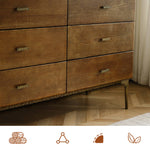 レッドオーク製キャビネット 高品質収納家具 シンプルモダンデザイン Hersa-1637