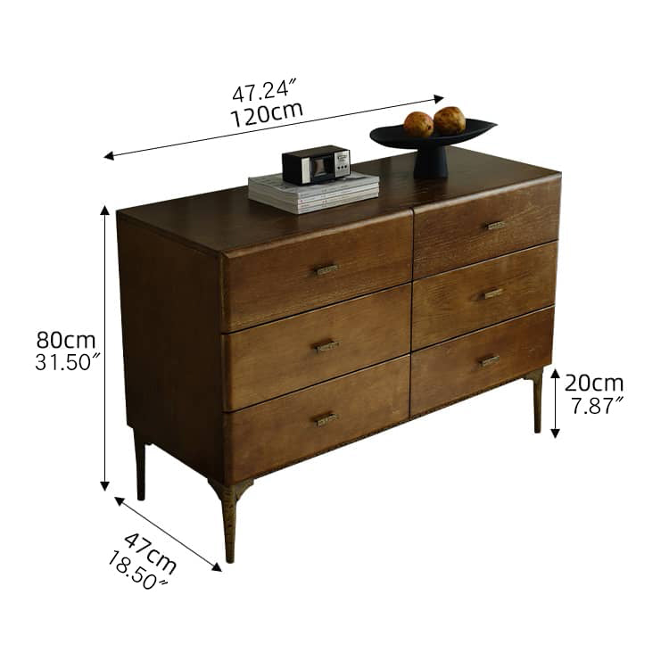 レッドオーク製キャビネット 高品質収納家具 シンプルモダンデザイン Hersa-1637