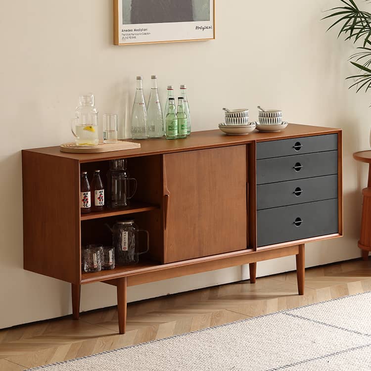 高級ツゲ材キャビネット|職人技の仕上げで耐久性抜群 Hersa-1638