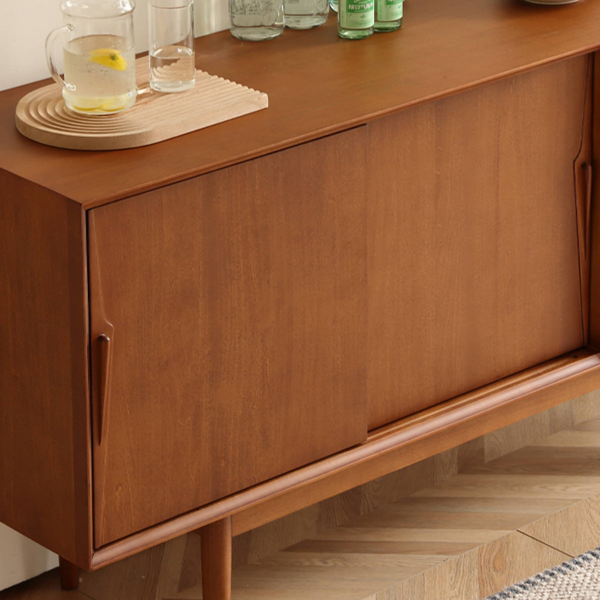 高級ツゲ材キャビネット|職人技の仕上げで耐久性抜群 Hersa-1638