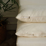 【格调高まる】リネン&綿麻素材使用!贅沢パインダウンシリコンフィルソファー Hersa-1640