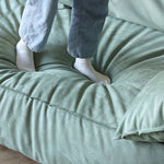 無垢材&多層板使用の快適ダウンソファー - 高級感溢れるデザイン Hersa-1642