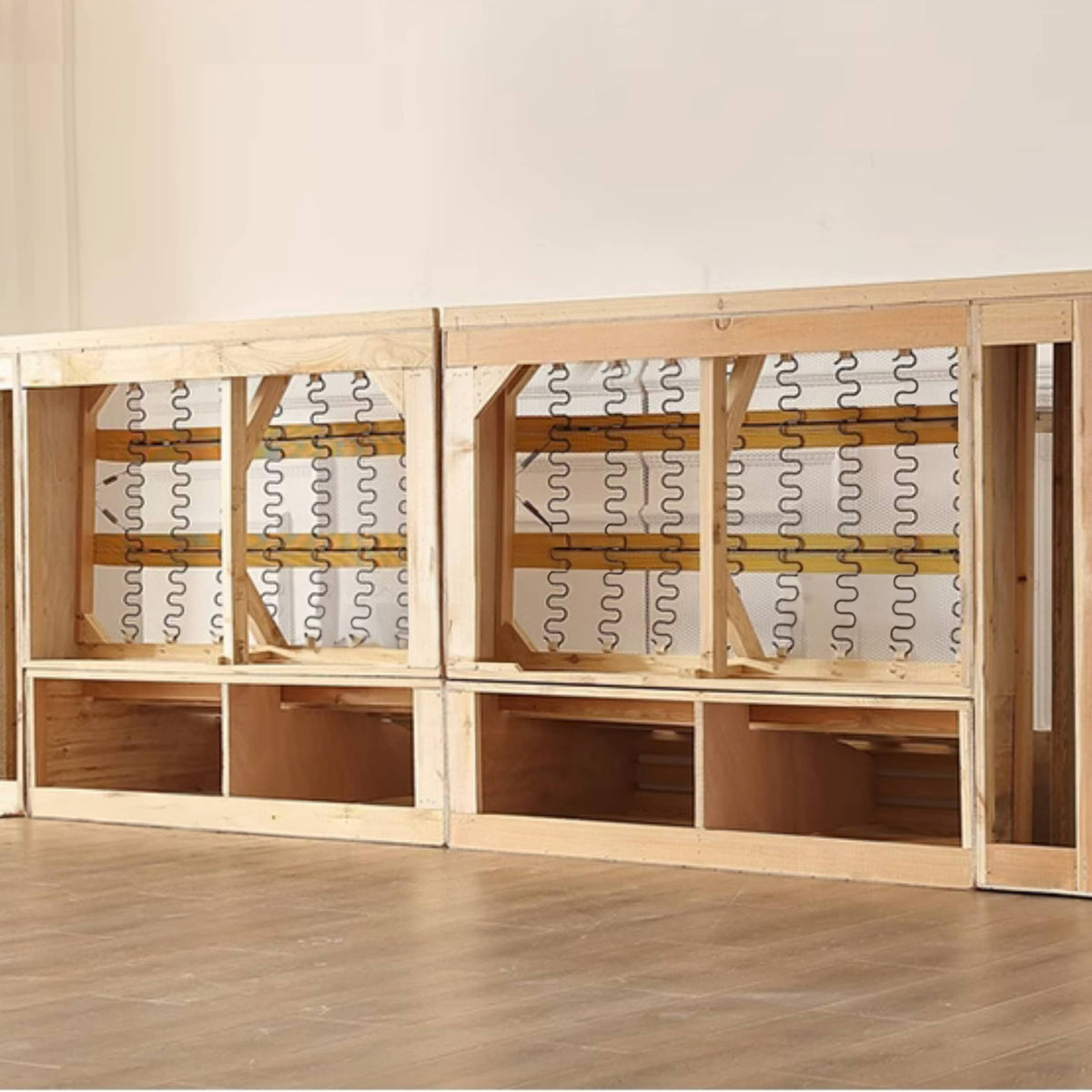 無垢材&多層板使用の快適ダウンソファー - 高級感溢れるデザイン Hersa-1642