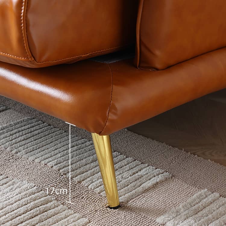 【快適&贅沢!】パイン多層板×ダウン×シリコンフィル使用高級PUレザー?本革ソファー Hersa-1648