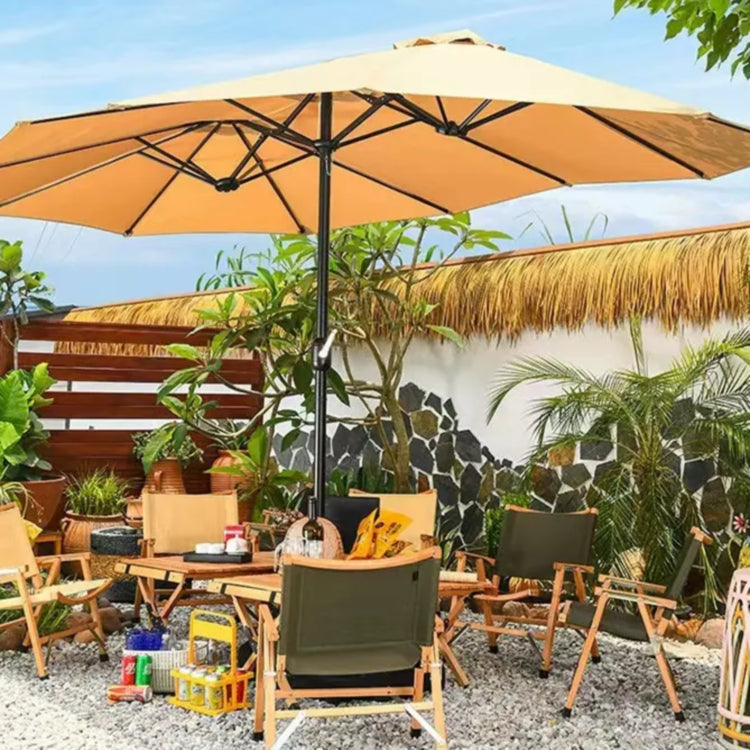 アウトドアパラソル 大型 庭院用 バルコニー ガーデン UVカット ローマ風 0001-parasol