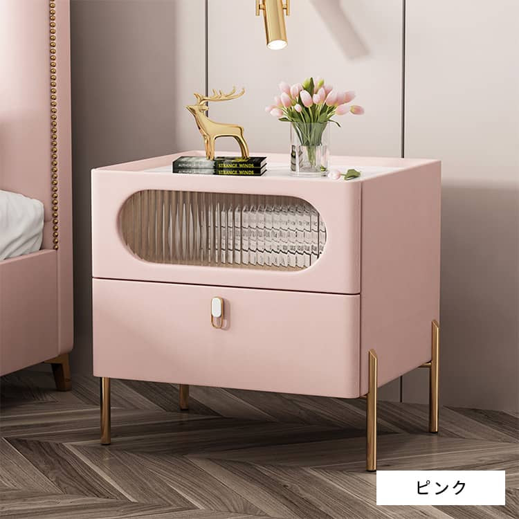 ナイトテーブル ライトブルー ピンク ライトグレー カーキ ライトブラウン ブルー グリーン ベージュ ピンク+ベージュ オレンジ+ベージュ セラミック スチール yk-10-nighttable