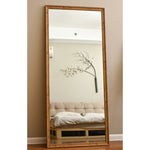 鏡 ナチュラル ダークブラウン ブラウン 鏡 スチール 化粧板 xsgyp-01-mirror