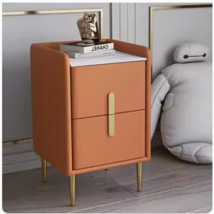 ナイトテーブル ピンク ホワイト ブラック ブラウン イエロー ベージュ ブルー グリーン ライトグレー ダークグレー PUレザー スチール 無垢材フレーム セラミック yk-07-nighttable