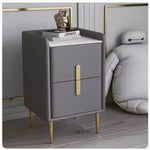 ナイトテーブル ピンク ホワイト ブラック ブラウン イエロー ベージュ ブルー グリーン ライトグレー ダークグレー PUレザー スチール 無垢材フレーム セラミック yk-07-nighttable