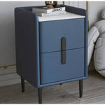 ナイトテーブル ピンク ホワイト ブラック ブラウン イエロー ベージュ ブルー グリーン ライトグレー ダークグレー PUレザー スチール 無垢材フレーム セラミック yk-07-nighttable