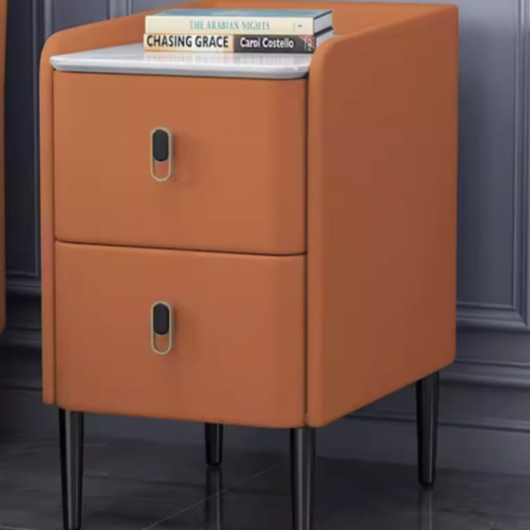 ナイトテーブル カーキ ライトグレー ピンク ミントグリーン オレンジ グリーン ブルー ブラック ブラウン ベージュ ダークグレー マイクロファイバーレザー スチール パイン セラミック yk-11-nighttable