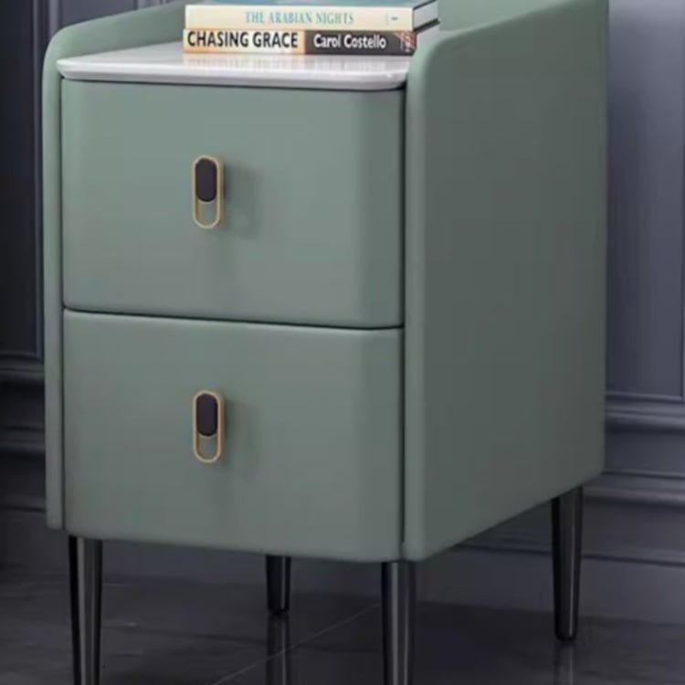 ナイトテーブル カーキ ライトグレー ピンク ミントグリーン オレンジ グリーン ブルー ブラック ブラウン ベージュ ダークグレー マイクロファイバーレザー スチール パイン セラミック yk-11-nighttable