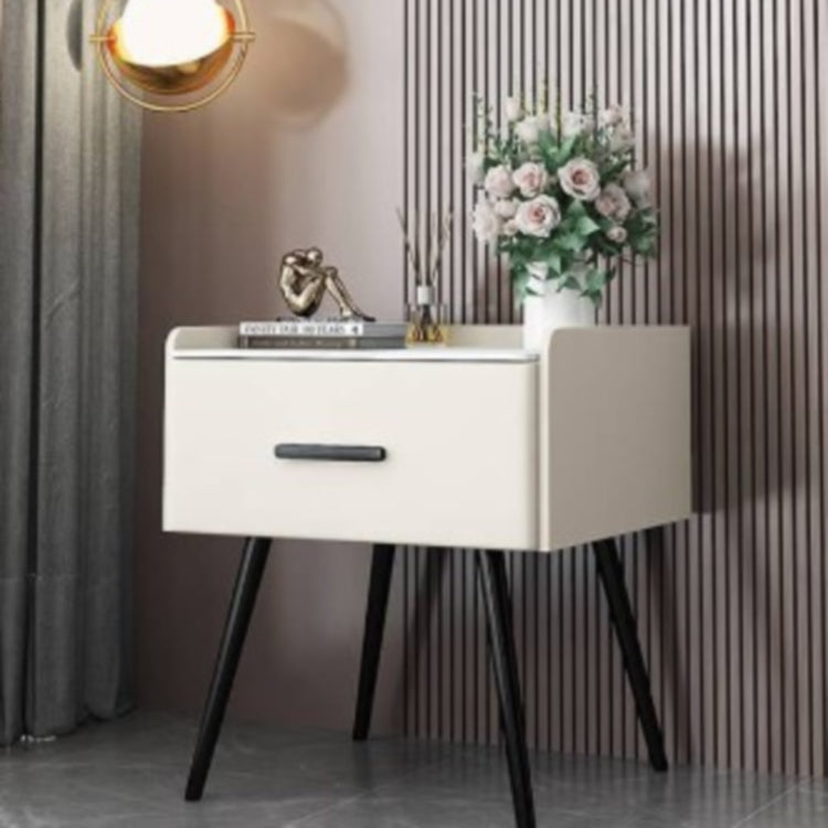 ナイトテーブル ホワイト ベージュ ライトグレー ダークグレー カーキ ブラウン グレー オレンジ セラミック 天然木 yk-09-nighttable