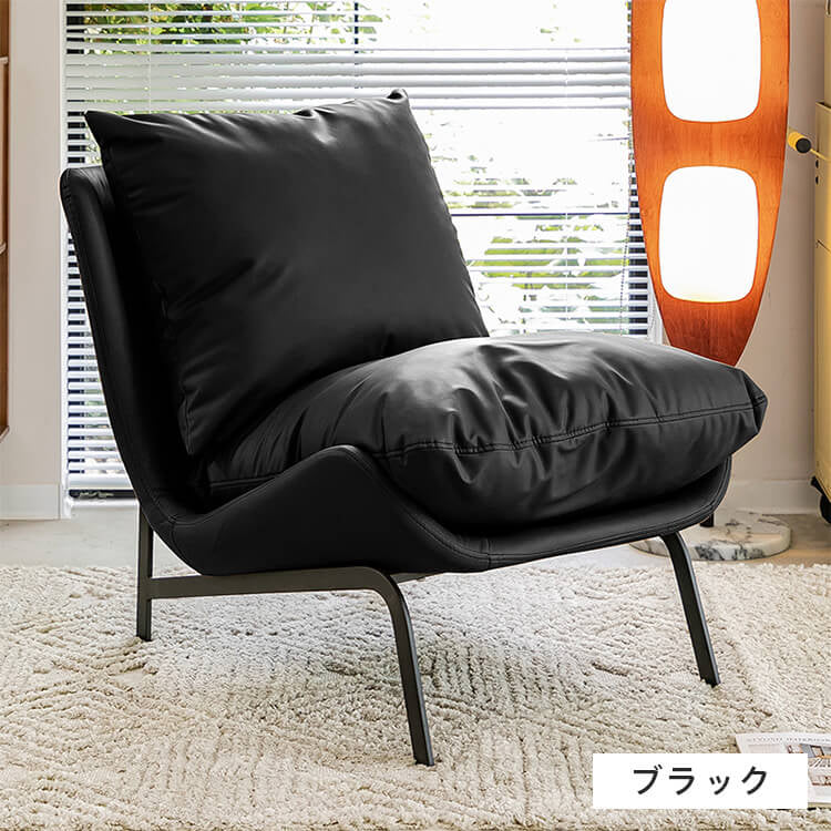 ソファー ブラウン オレンジ グレー ベージュ ブラック 合成皮革 スチール シリコンフィル 天然木 dlo-021