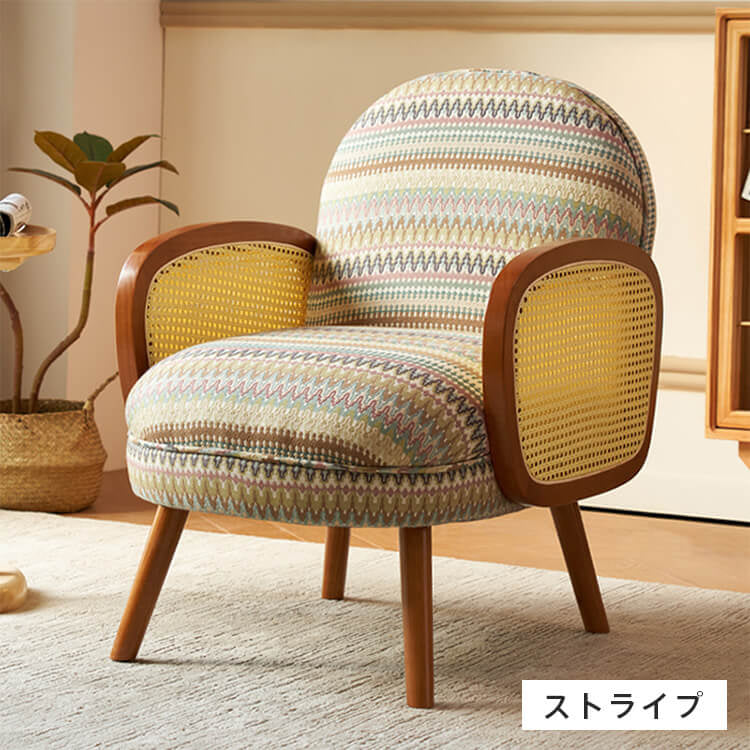 ソファー ストライブ ホワイト グリーン オレンジ グレー ブルー ファブリック 天然木 ラムフリース コーデュロイ dlo-043